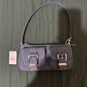 Michael Kors Denim Blue Shoulder Bag